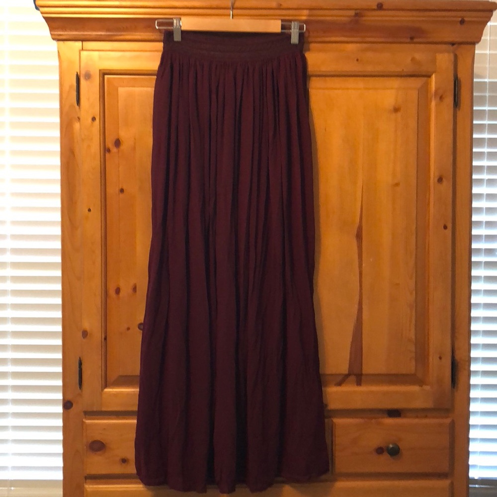High Waist Maxi Skirt